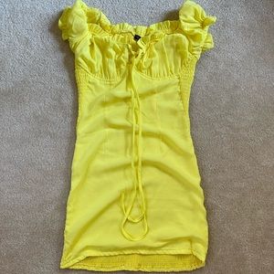 Mini Yellow Dress